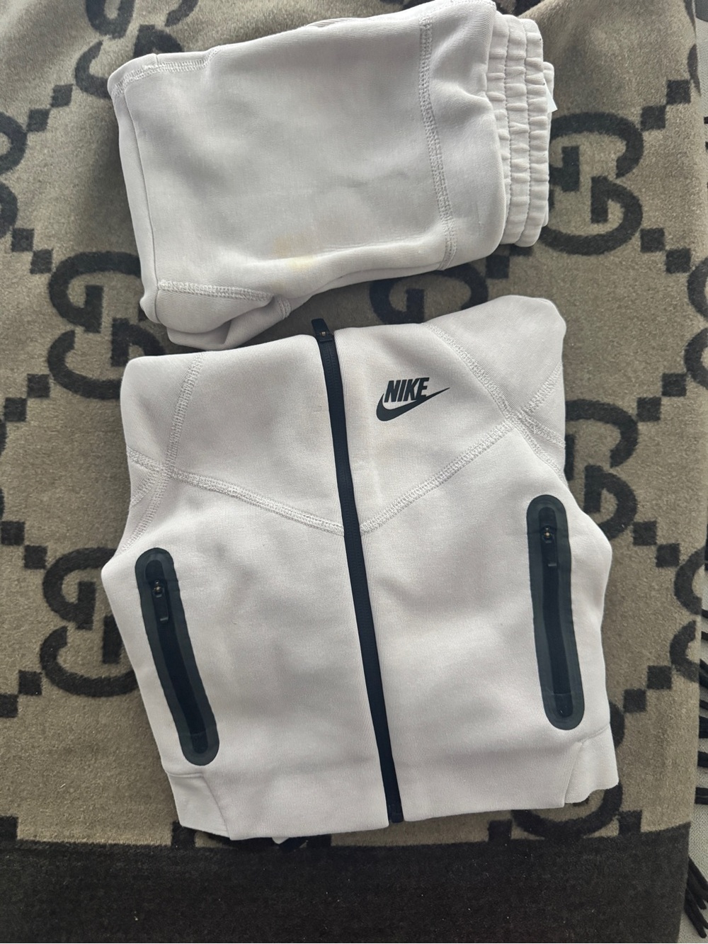 Nike Kids tech  Zip Hoodie & Joggers Set